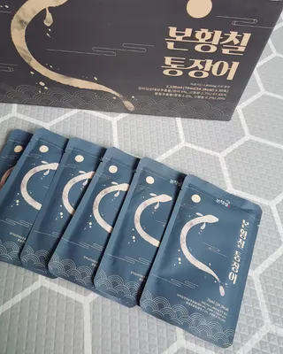 [비린내 완벽제거] 본황칠 통장어 국내산 장어즙 아르기닌 2800mg 장어즙효능 기력보강 — 5점을 준 리뷰어가 2022년 7월 올린 사용 사진