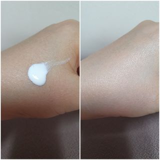 스킨큐어 산다화 유기농 레몬썬크림 — 5점을 준 리뷰어가 2021년 7월 올린 사용 사진
