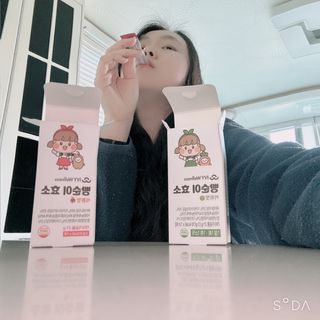 아이비웰니스 빵순이 효소 키위맛 7포 + 석류맛 7포 (총 14포, 2주분) — 4점을 준 리뷰어가 2022년 10월 올린 사용 사진