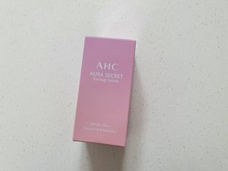 AHC 아우라 시크릿 톤업 벨벳 — 5점을 준 리뷰어가 2021년 4월 올린 사용 사진