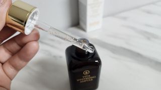 소담스퀘어 상암 솔포그 비타민 화이트닝 앰플 50ml 안티에이징 항산화 가미 잡티 트러블 세라마이드 — 5점을 준 리뷰어가 2022년 11월 올린 사용 사진