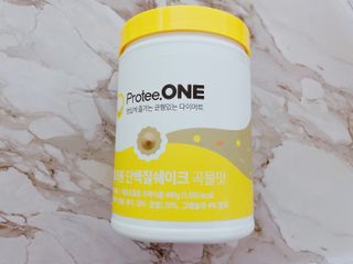 프로티원 단백질쉐이크 곡물맛 2주분 1통+보틀 — 5점을 준 리뷰어가 2021년 4월 올린 사용 사진
