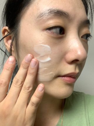 [후르디아] 민감피부 수분크림 비건 아보카도 크림 — 5점을 준 리뷰어가 2022년 12월 올린 사용 사진
