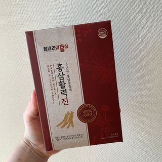 힘내라김홍삼 홍삼활력진 50ml x 5포 — 5점을 준 리뷰어가 2021년 4월 올린 사용 사진