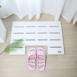 창신리빙 [프랑코 항균 욕실, 변기 발판] 똑똑한 정리 수납 — 4점을 준 리뷰어가 2021년 7월 올린 사용 사진