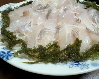 [피터씨마켓] 바다포도 100g(20g x 5봉) 우미부도 그린캐비어 ASMR 소분포장 — 5점을 준 리뷰어가 2024년 8월 올린 사용 사진