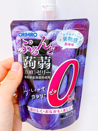 ORIHIRO 오리히로 곤약젤리 제로칼로리 130g 4종 4팩(맛별로 1팩씩) — 5점을 준 리뷰어가 2023년 1월 올린 사용 사진
