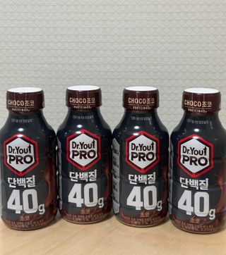 닥터유 프로 단백질 드링크 40g 초코 닥터유 프로 단백질드링크 40g 초코 — 4.5점을 준 리뷰어가 2024년 8월 올린 사용 사진