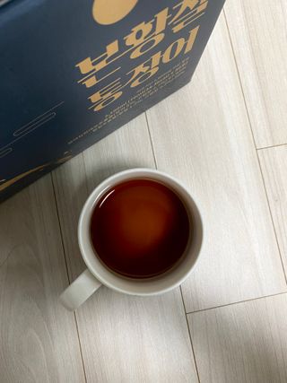 [비린내 완벽제거] 본황칠 통장어 국내산 장어즙 아르기닌 2800mg 장어즙효능 기력보강 — 5점을 준 리뷰어가 2022년 8월 올린 사용 사진
