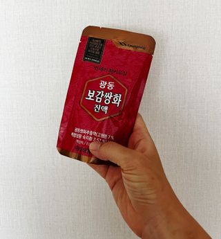 광동생활건강 [광동]진하고 깊은 풍미, 광동 보감쌍화진액 100mL * 18포 — 4.5점을 준 리뷰어가 2024년 6월 올린 사용 사진