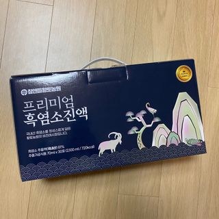참앤들황토농원 국내산 흑염소를 정성스럽게 담은, 프리미엄 흑염소 진액 70ml x 30포 1박스 — 5점을 준 리뷰어가 2023년 1월 올린 사용 사진