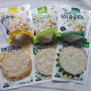 굽네몰 [굽네] 탱글탱글 닭가슴살볼 3종, 닭가슴살 오븐 스테이크 3종 — 5점을 준 리뷰어가 2021년 5월 올린 사용 사진