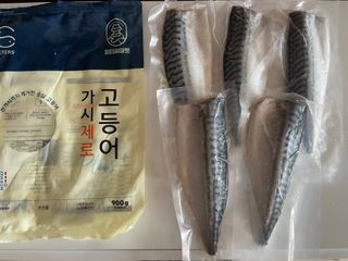 [피터씨마켓] 가시제로 노르웨이 순살 고등어 플러스 900g — 5점을 준 리뷰어가 2024년 8월 올린 사용 사진