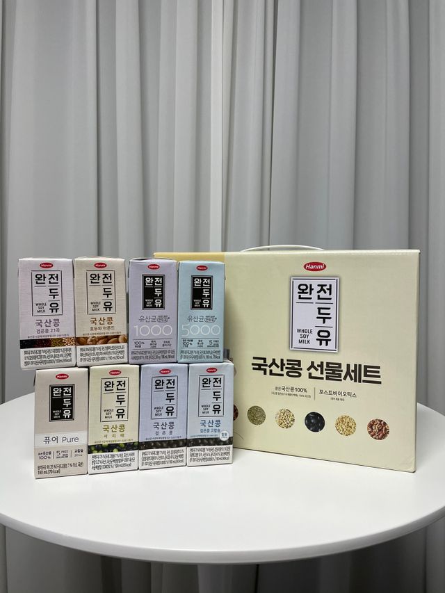 완전두유 국산콩 종합세트_8종혼합 리뷰 사진