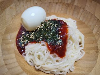 [한면원] 비빔국수 2인분 — 5점을 준 리뷰어가 2022년 8월 올린 사용 사진