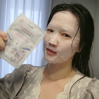 세뚜아(Cettua) [세뚜아] 타임리스 바이탈 페이셜 마스크팩  Cettua Timeless  Vital Mask 5매 — 5점을 준 리뷰어가 2024년 1월 올린 사용 사진
