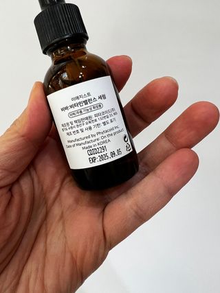 이매지스트 비바 비타민C 세럼 시카 미백 색소침착 앰플 — 5점을 준 리뷰어가 2022년 12월 올린 사용 사진