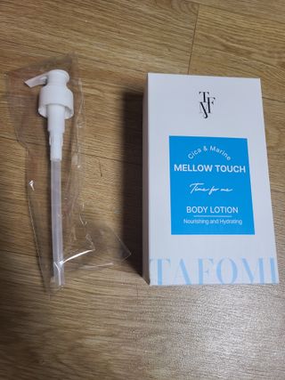 타포미 멜로우 터치 바디로션 500ml — 5점을 준 리뷰어가 2023년 1월 올린 사용 사진