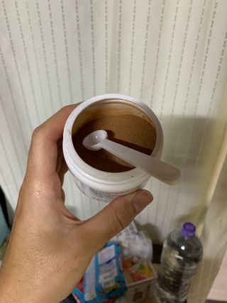 뉴트리션팩토리 하드코어버닝티 오리지널 — 5점을 준 리뷰어가 2021년 9월 올린 사용 사진