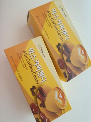 (주) 피치코리아 믹스커피캔디76g x2개입 — 5점을 준 리뷰어가 2022년 11월 올린 사용 사진