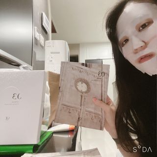 ODEAR ENDERMIC FILL-IN MASK 오데어 엔더믹 필인마스크 — 4점을 준 리뷰어가 2022년 4월 올린 사용 사진