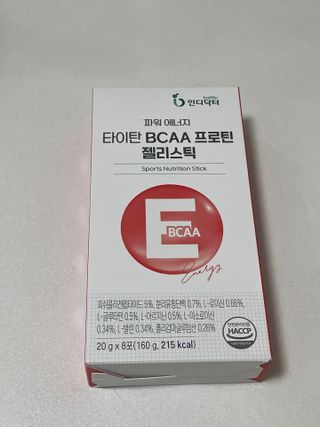 [인디닥터] 타이탄 BCAA 프로틴 젤리스틱 — 4점을 준 리뷰어가 2022년 6월 올린 사용 사진
