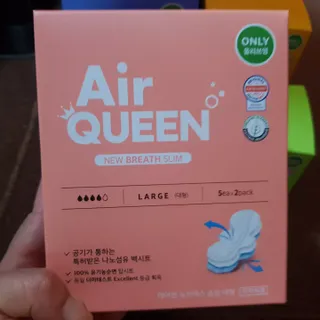 에어퀸 뉴브레스 유기농 생리대 4종 (팬티라이너 20P + 중형 10P + 대형 10P + 오버나이트 8P)_체험단 — 4점을 준 리뷰어가 2024년 5월 올린 사용 사진