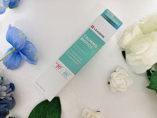 리더스코스메틱 리더스 카밍 바이오틱스 선 에센스 SPF 50+ PA++++ — 5점을 준 리뷰어가 2022년 7월 올린 사용 사진