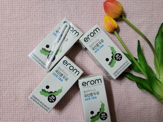 이롬 erom 황성주박사의 국산콩 두유 검은콩 고칼슘 — 5점을 준 리뷰어가 2020년 12월 올린 사용 사진