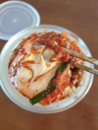 셰프애찬 별미김치 굴겉절이 1kg — 5점을 준 리뷰어가 2022년 12월 올린 사용 사진