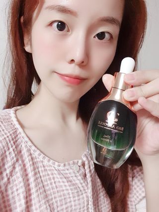 애디팬더 미생물 바이오 SF앰플 블루/그린 — 5점을 준 리뷰어가 2021년 4월 올린 사용 사진