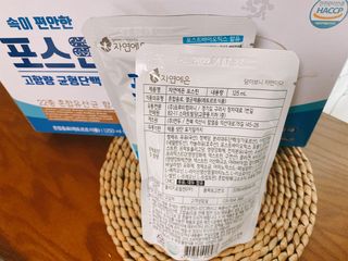 자연에온 마시는 프로틴 고함량 균형단백질 음료 포스틴 125ml 10개입 1BOX — 5점을 준 리뷰어가 2021년 4월 올린 사용 사진