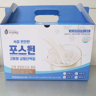 자연에온 마시는 프로틴 고함량 균형단백질 음료 포스틴 125ml 10개입 1BOX — 5점을 준 리뷰어가 2021년 4월 올린 사용 사진