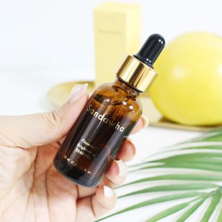 스킨큐어 산다화 비타민c 화이트닝 에센스 30ml — 5점을 준 리뷰어가 2022년 2월 올린 사용 사진