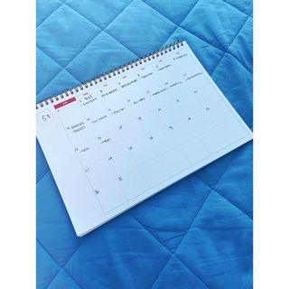 리훈 곰부 체크리스트+ 곰부 리무버블스티커 1장 — 5점을 준 리뷰어가 2021년 5월 올린 사용 사진