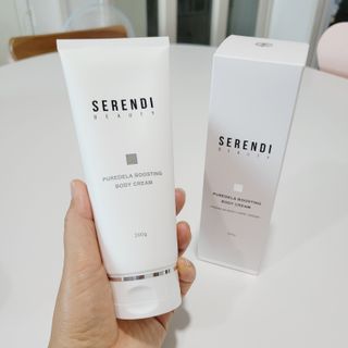 세렌디뷰티 퓨어델라 부스팅 바디크림 — 5점을 준 리뷰어가 2021년 8월 올린 사용 사진
