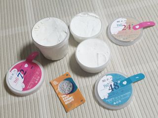 요그앤오트 그릭요거트 3종(그릭요거트24 150g + 그릭요거트48 150g + 그릭요거트72 320g) — 5점을 준 리뷰어가 2022년 7월 올린 사용 사진
