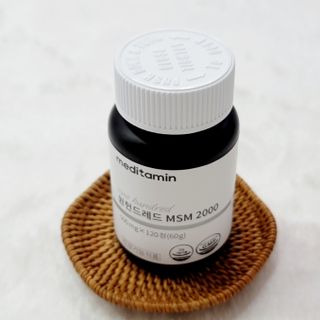 메디타민 원헌드레드 MSM 2000 — 5점을 준 리뷰어가 2021년 4월 올린 사용 사진