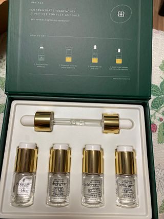[보히케어] 컨센트레이트 이데베논 7 펩타이드 콤플렉스 앰플 — 5점을 준 리뷰어가 2023년 10월 올린 사용 사진