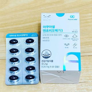 메디포스트 모비타 아쿠아셀 엔초비오메가3 60캡슐 — 5점을 준 리뷰어가 2023년 1월 올린 사용 사진