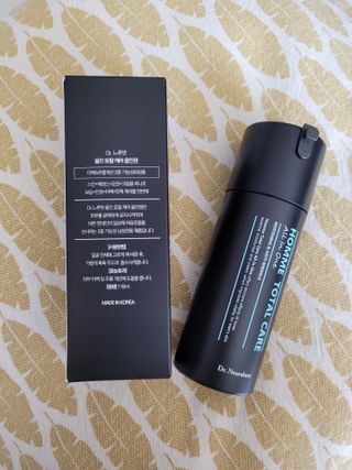Dr.느루벗 느루벗 옴므 토탈 케어 올인원 118ml 남자 남성 스킨 로션 에센스 크림 화장품 — 5점을 준 리뷰어가 2021년 4월 올린 사용 사진