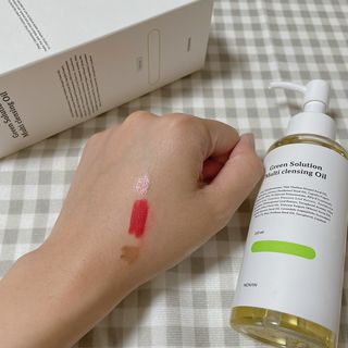 [녹산] 그린 솔루션 멀티 클렌징 오일 + 그린 솔루션 멀티 바디 미스트 — 5점을 준 리뷰어가 2022년 10월 올린 사용 사진