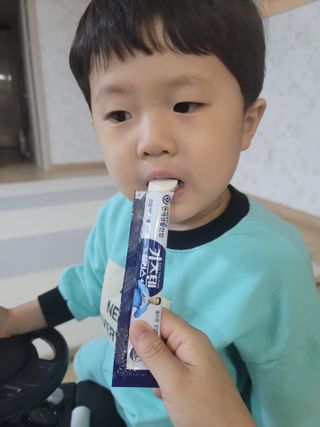 키즈텐플러스 연세 키즈텐 플러스 1개월 — 5점을 준 리뷰어가 2021년 4월 올린 사용 사진