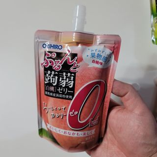 ORIHIRO 오리히로 곤약젤리 제로칼로리 130g 4종 4팩(맛별로 1팩씩) — 5점을 준 리뷰어가 2023년 4월 올린 사용 사진