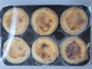디앙뜨 포르투갈 에그타르트 오리지널 맛+패션후르츠 맛 중 택1 — 4.5점을 준 리뷰어가 2021년 8월 올린 사용 사진