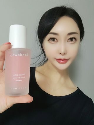산다화 더블 이펙트 안티 링클 세럼 50ml — 5점을 준 리뷰어가 2023년 3월 올린 사용 사진