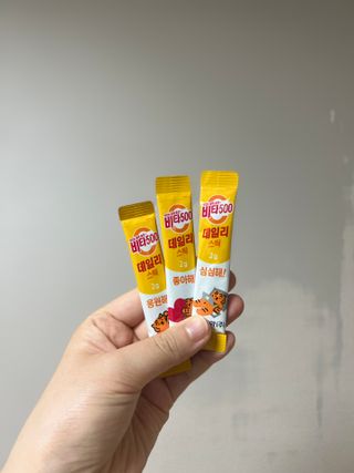 광동생활건강 [광동] 비타 500 데일리 스틱 VB, VC를 함유한 멀티비타민 30포+30포 — 5점을 준 리뷰어가 2022년 6월 올린 사용 사진