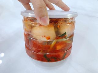 셰프애찬 알타리김치 총각김치 1kg — 5점을 준 리뷰어가 2022년 10월 올린 사용 사진
