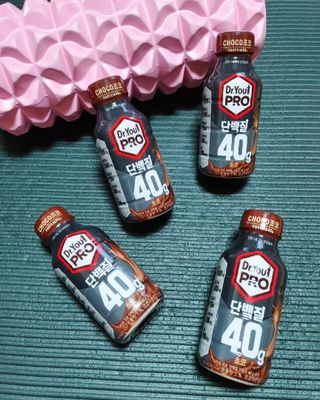 닥터유 프로 단백질 드링크 40g 초코 닥터유 프로 단백질드링크 40g 초코 — 5점을 준 리뷰어가 2024년 8월 올린 사용 사진