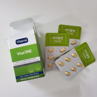 뉴트리션팩토리 비타프렙 바이탈원 종합비타민 멀티비타민 600mg — 5점을 준 리뷰어가 2021년 9월 올린 사용 사진